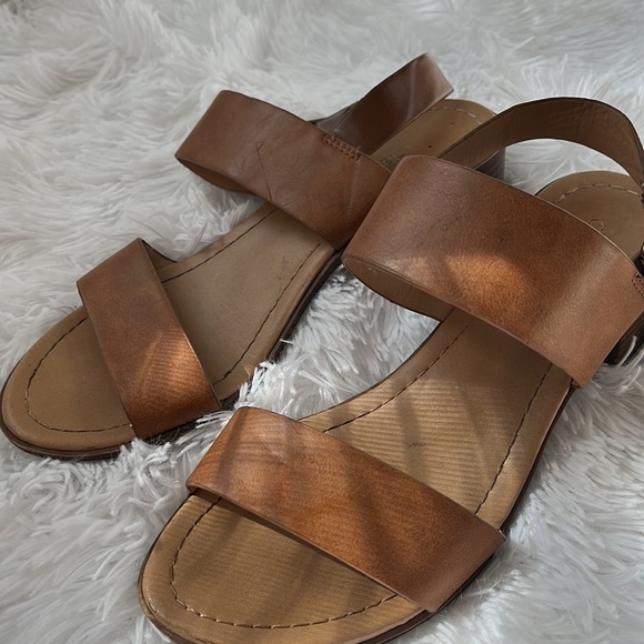 CityClassified 7.5 brown leather heel - Picture 2 of 6